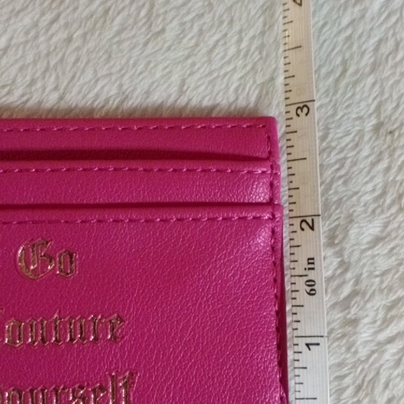 JUICY COUTURE GO COUTURE YOURSELF PINK WALLET SET! - Picture 16 of 16